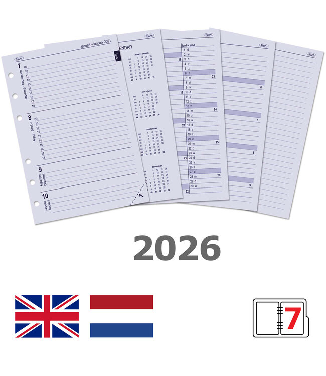 411-CP: 1x Organiser vullingen pakket