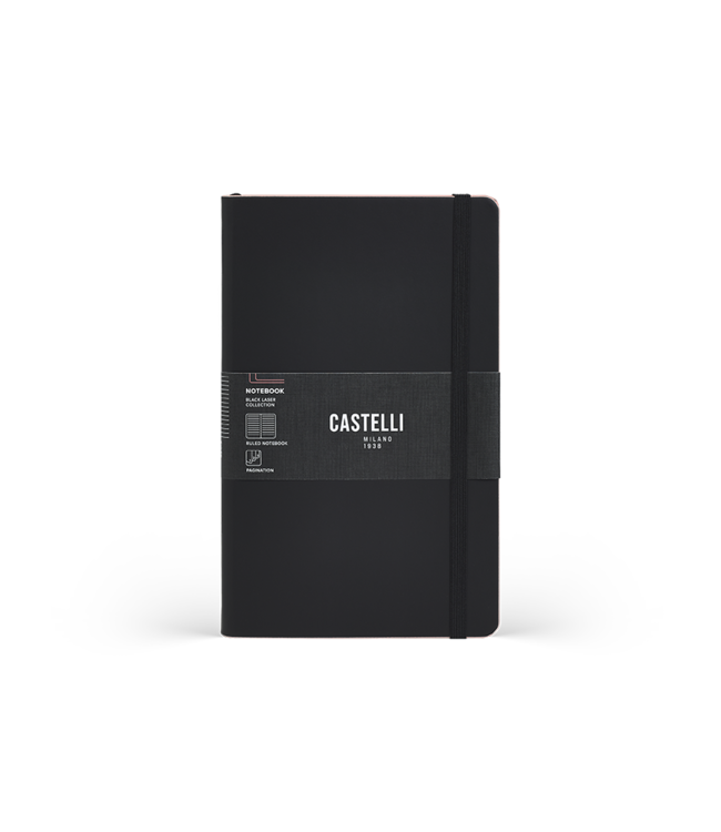 7Q04-LB-999: Pakket met 22 notitieboeken Black Laser