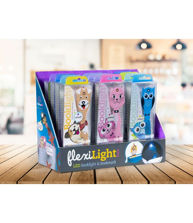 610-ANI: display met 12 booklights Animals, BE=1