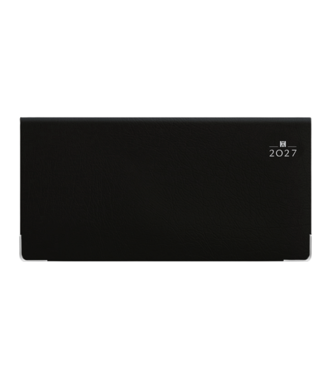 931-CL-840+: 3x Zakagenda H31 Genua 2027 - omslag Taggia zwart met hoekjes