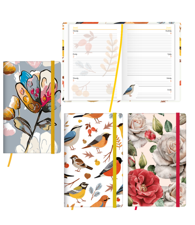 955-99-999: 9x Zakagenda H55 Lucca 2027 - omslag Natura