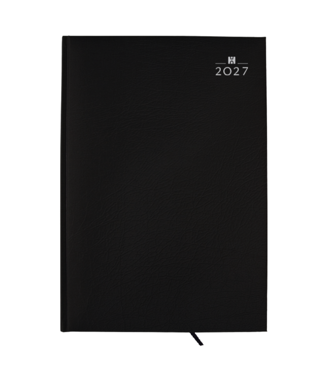 945-CL-840: 5x Bureau Agenda H45 Arezzo 2027 - omslag Taggia zwart