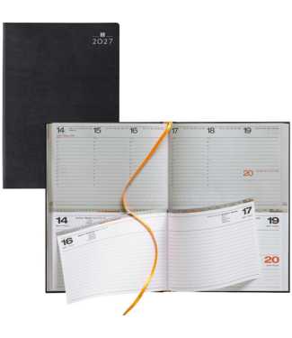 820-Y1-191: 4x Open Design Twin agenda 2027, zwart