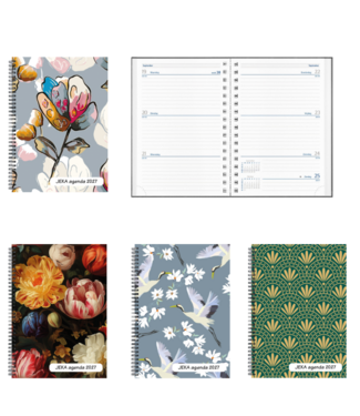 954-00-001: 8x Zakagenda H54 JEKA jr. 2027 - omslag in 4 dessins