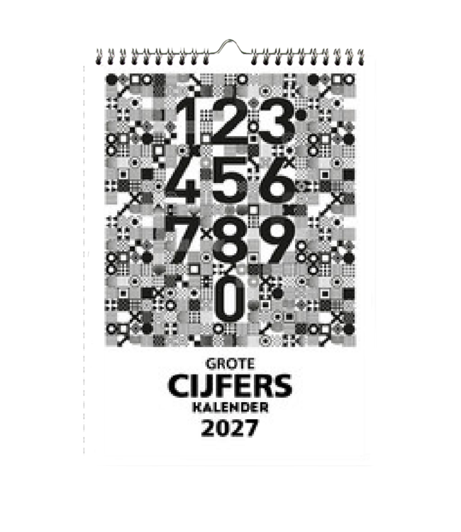 245-10-001: 5x Grote Cijferskalender 2027