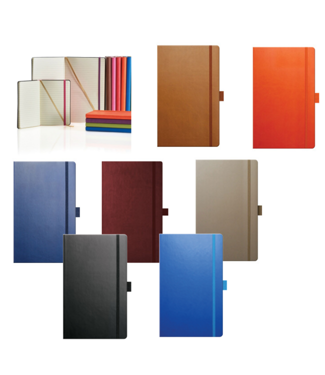 724-25-999: Voordeelpakket notitieboeken Tucson unikleuren