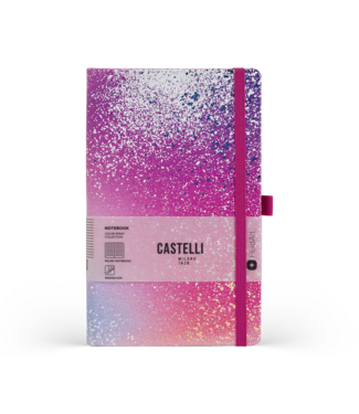 Castelli Milano 1938 Castelli Color Spray Creativity - notitieboek 13 x 21 cm gelinieerd