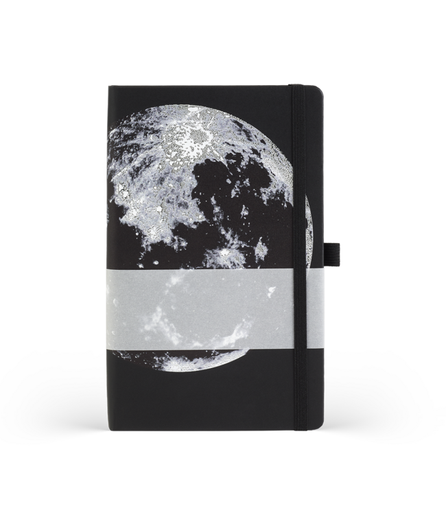 Castelli Milano 1938 Castelli Cosmic Moon - notitieboek 13 x 21 cm gelinieerd