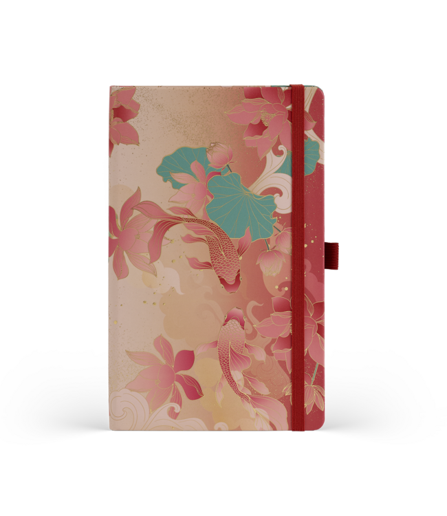 Castelli Milano 1938 Castelli Roji Goldfish - notitieboek 13 x 21 cm gelinieerd