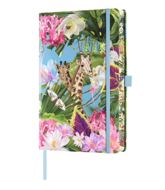 Castelli Milano 1938 Castelli Eden Giraffe - notitieboek 13 x 21 cm gelinieerd