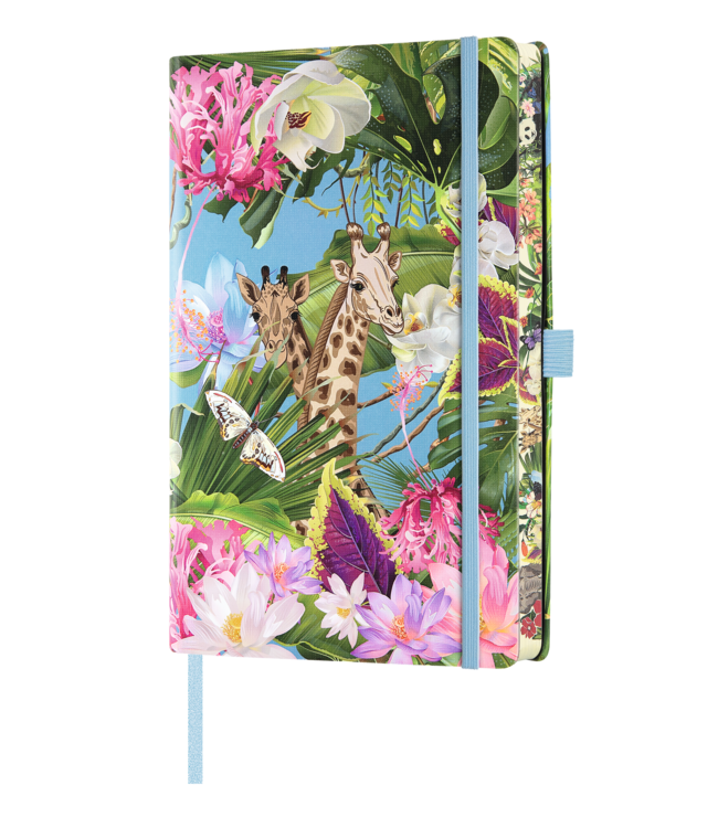 Castelli Milano 1938 Castelli Eden Giraffe - notitieboek 13 x 21 cm gelinieerd