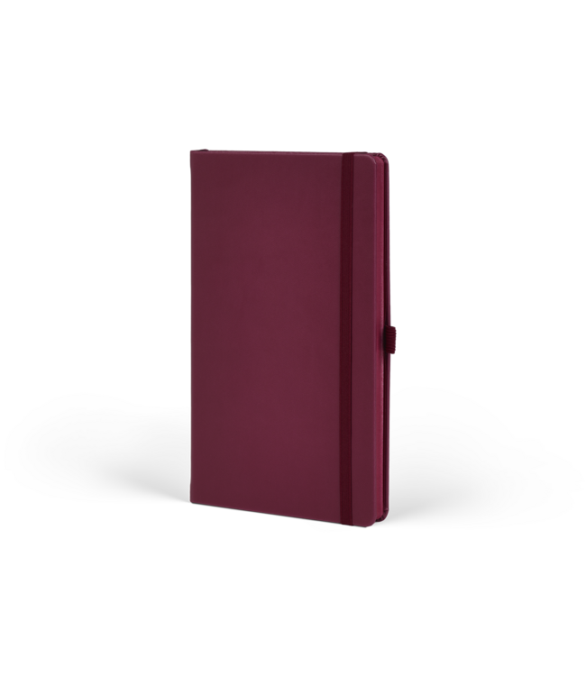 Castelli Milano 1938 Castelli All Colors Burgundy - notitieboek 13 x 21 cm gelinieerd
