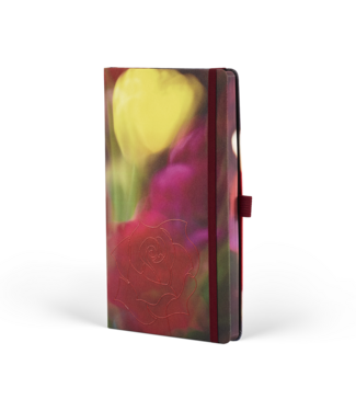 Castelli Milano 1938 Castelli Florea Rose - notitieboek 13 x 21 cm gelinieerd