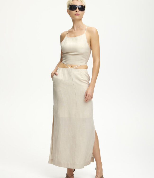 Malou linen skirt