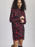 Gestuz Dilara short dress red shadow flow