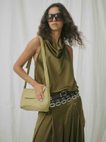 Gestuz Cerina top military olive