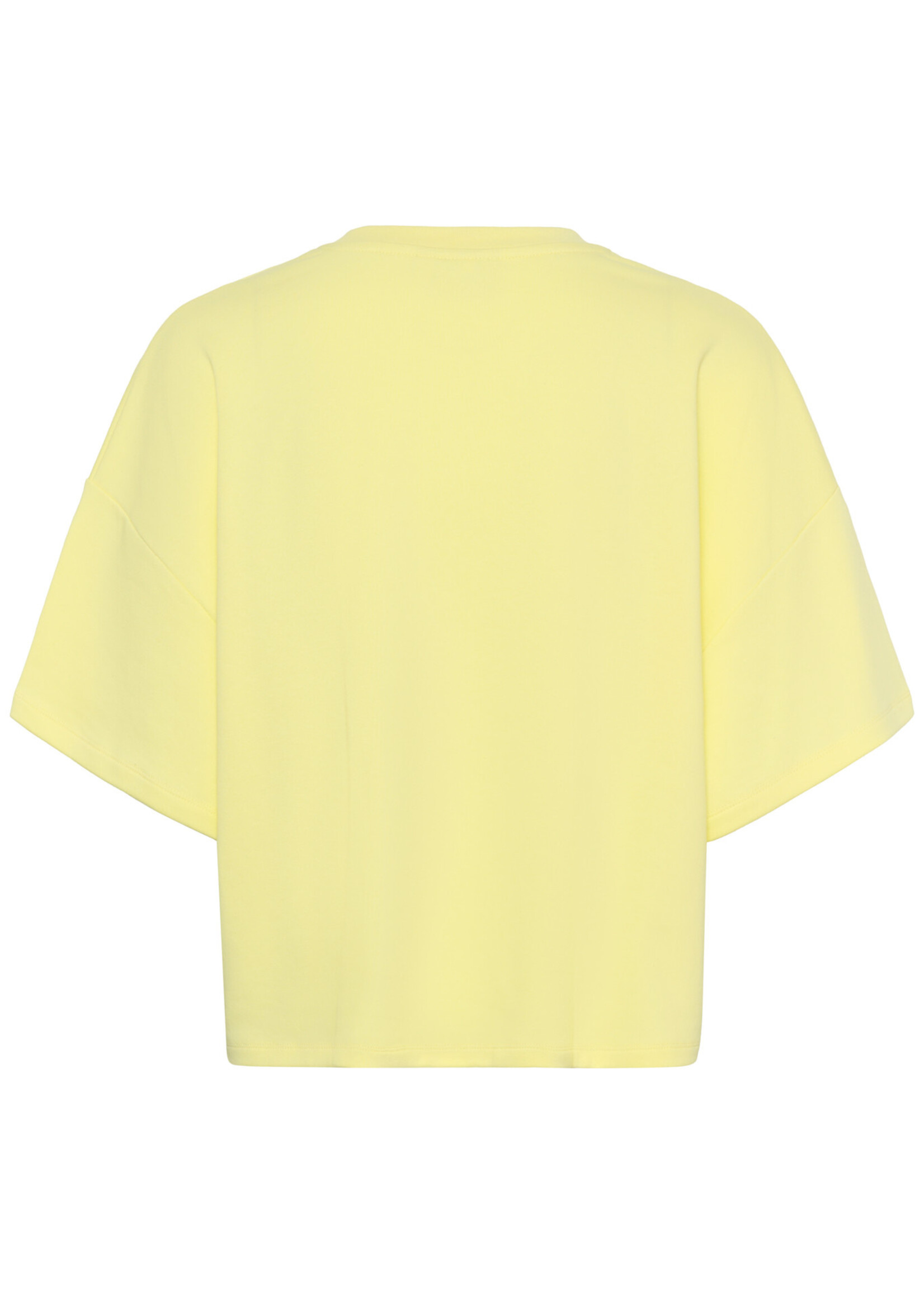 Gestuz Gilsa sweat tee wax yellow