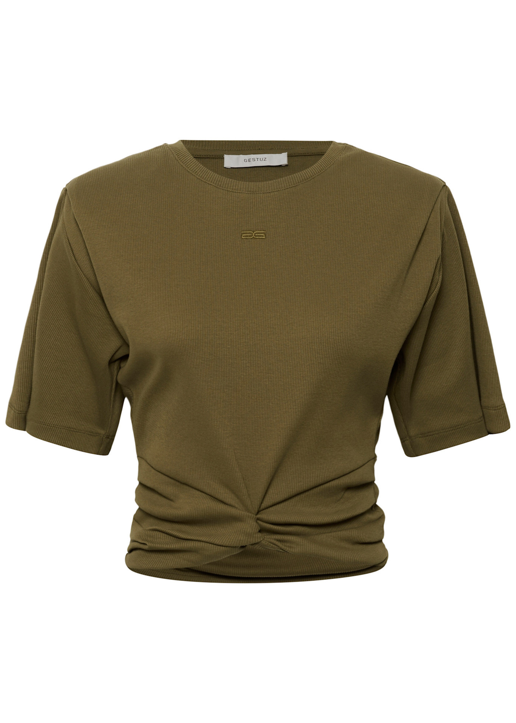 Gestuz Betty tee military olive
