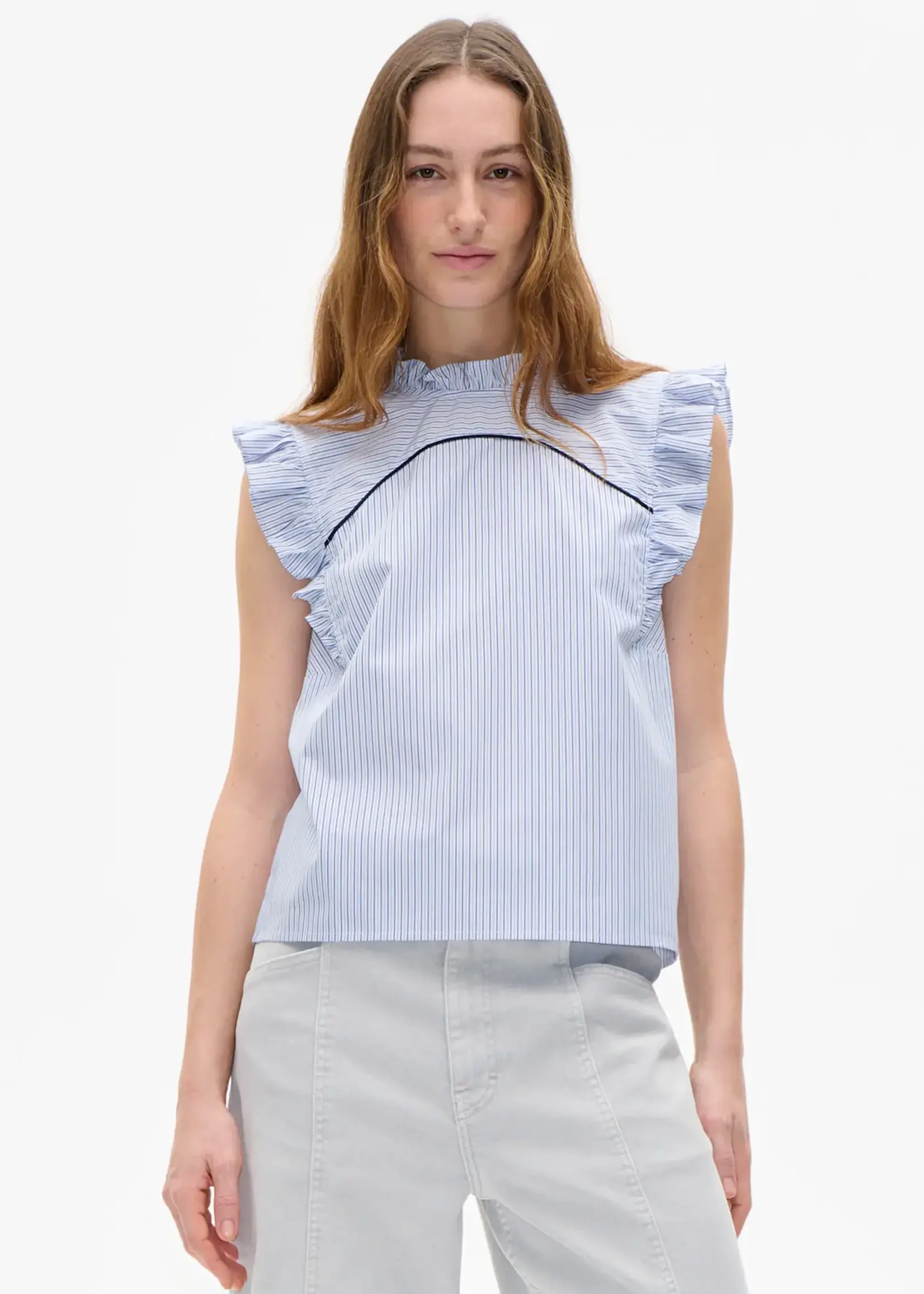 Baum und Pferdgarten Maybel light blue stripe