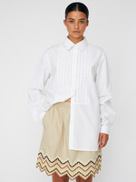 Stella Nova Cotton poplin shirt white