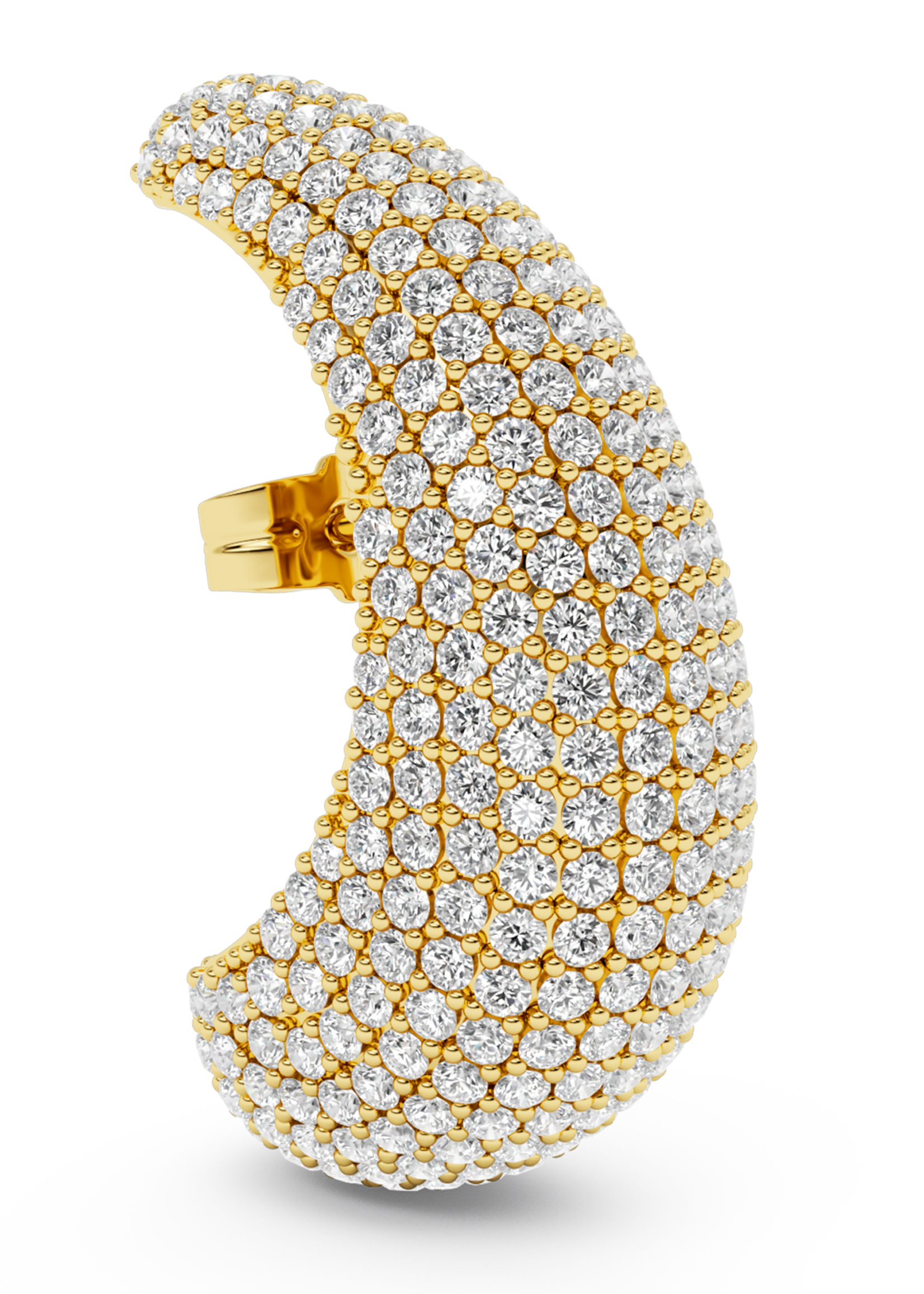 Billion Avenue Bulb diamond earstud