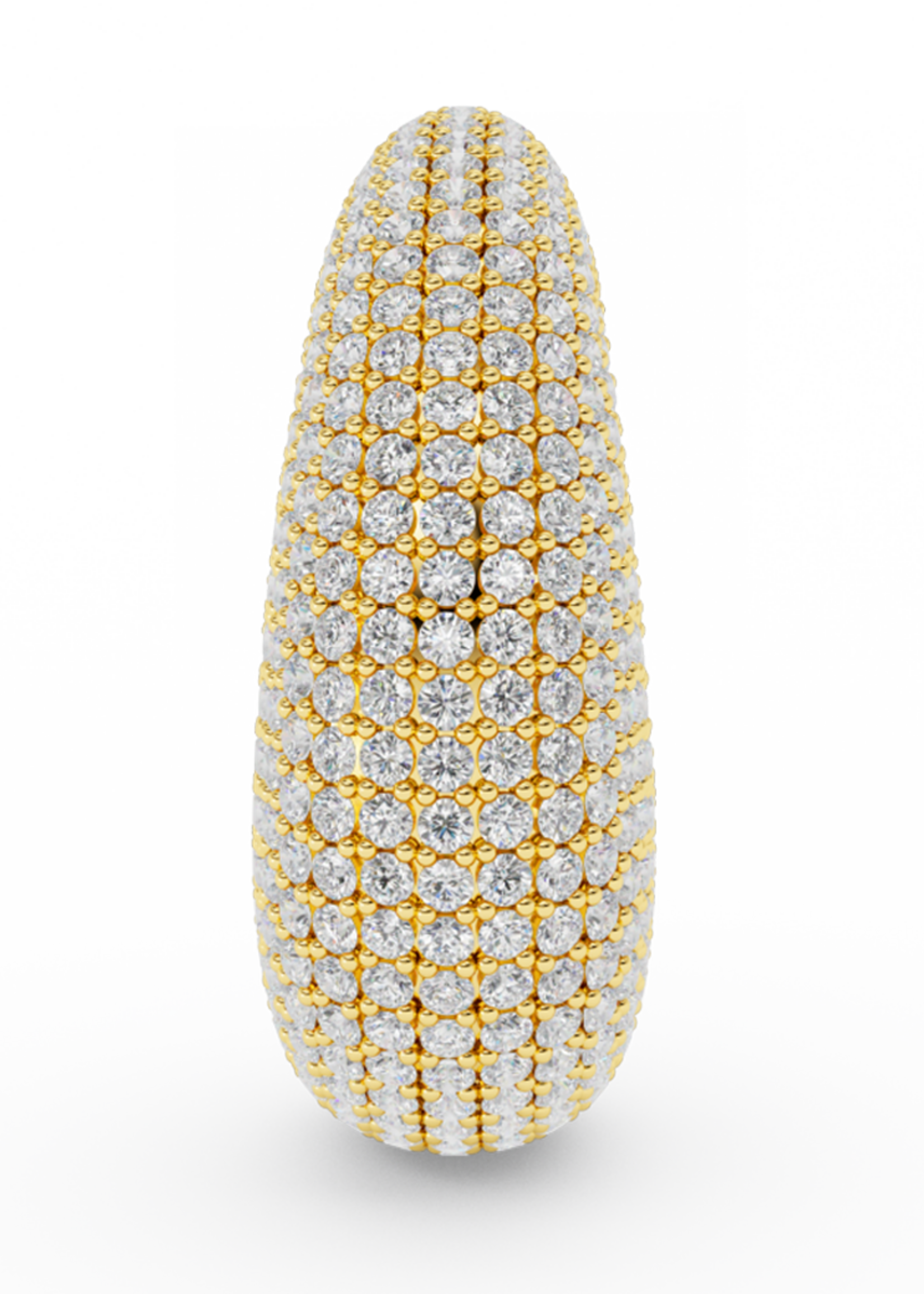 Billion Avenue Bulb diamond earstud