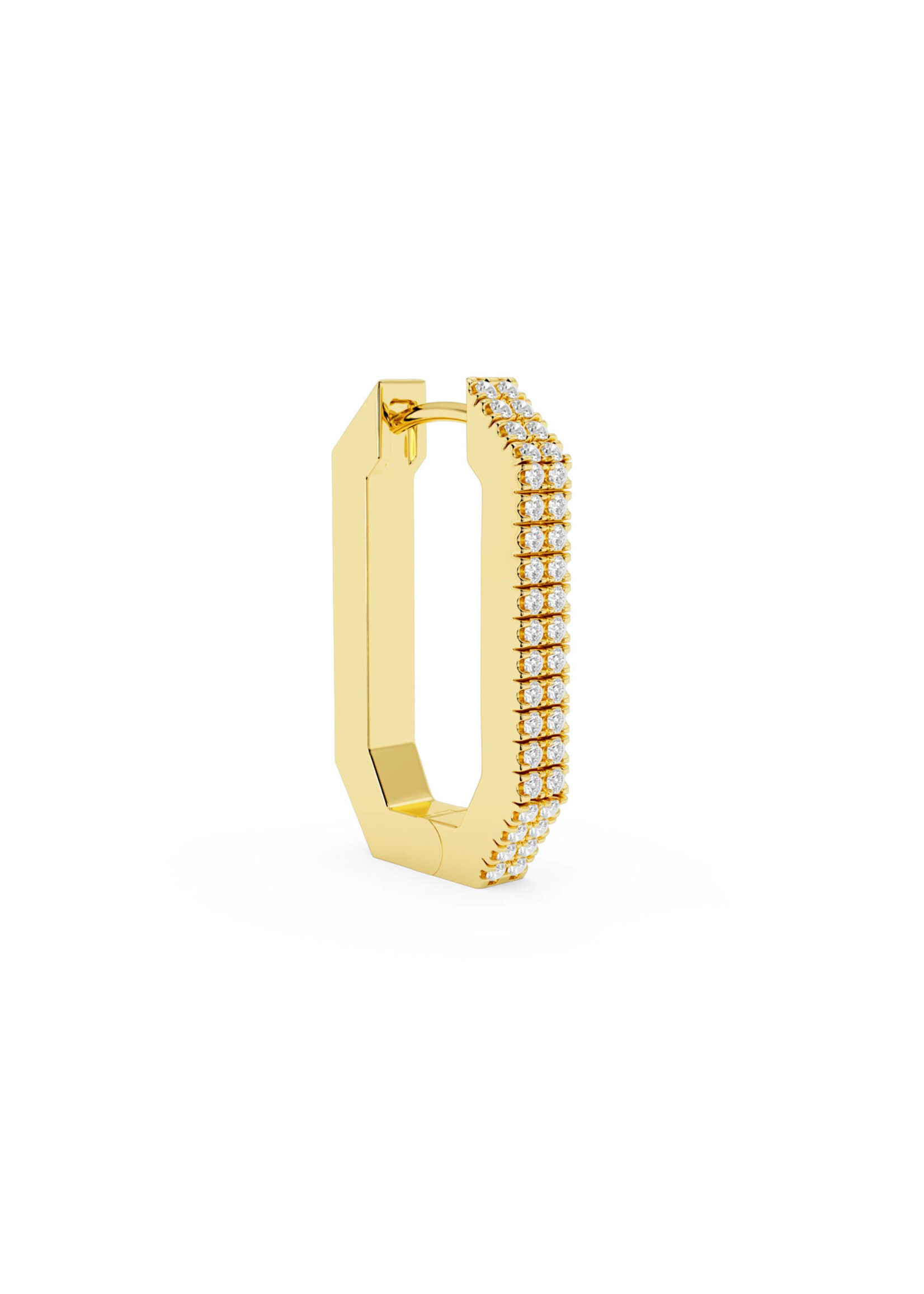 Billion Avenue Octa short diamond earring