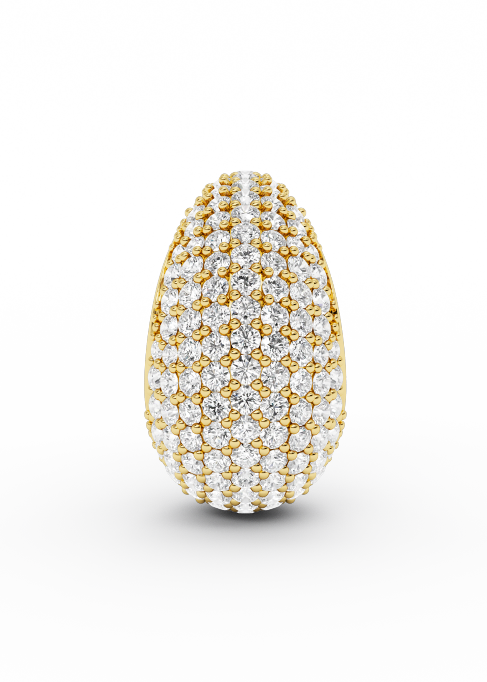 Billion Avenue Small bulb diamond earstud