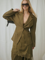 Gestuz Olivia blazer military olive