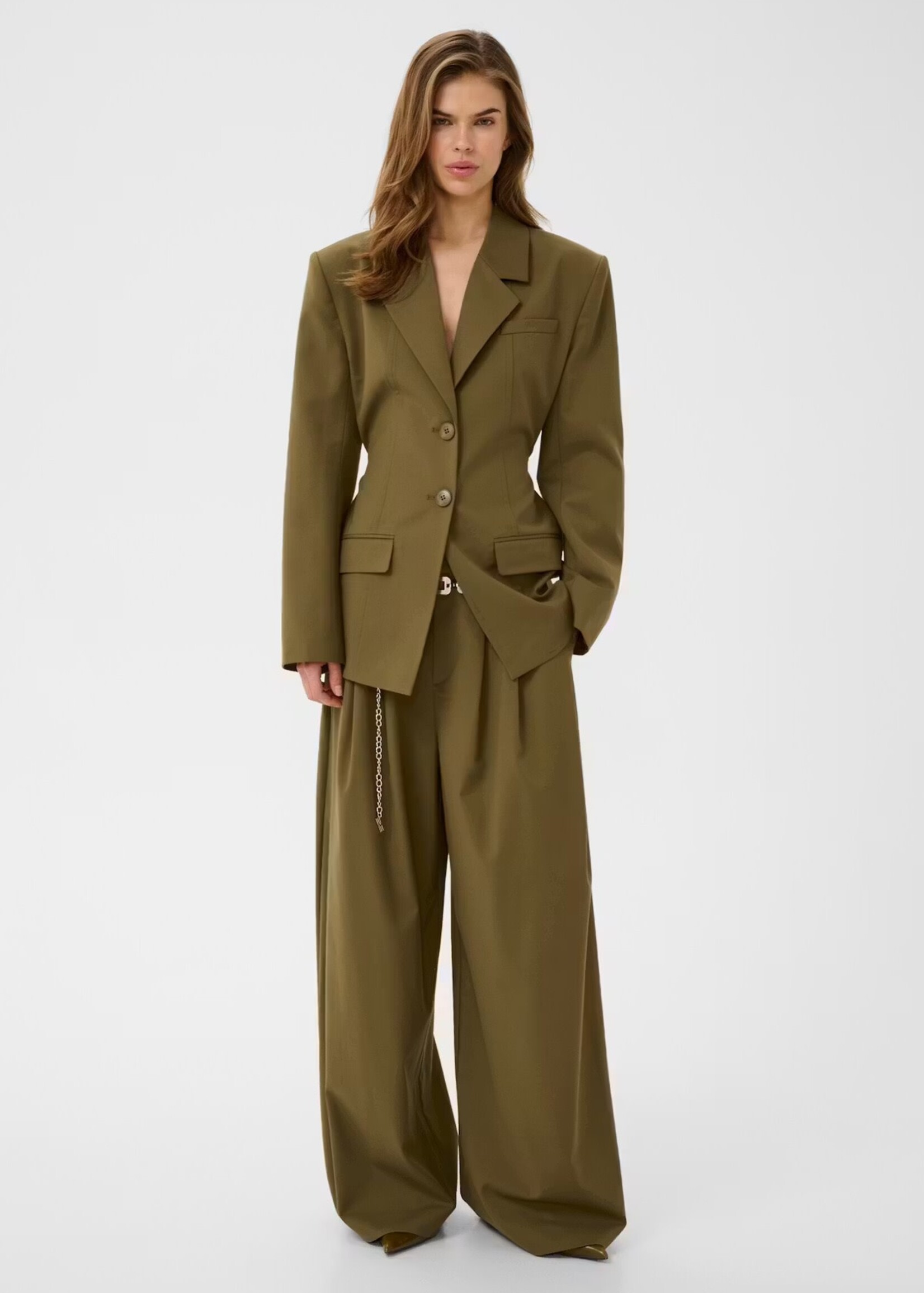 Gestuz Olivia blazer military olive