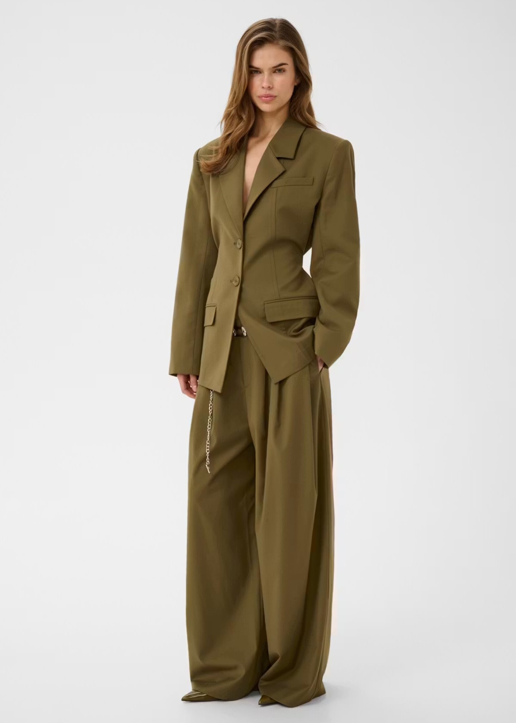 Gestuz Olivia blazer military olive