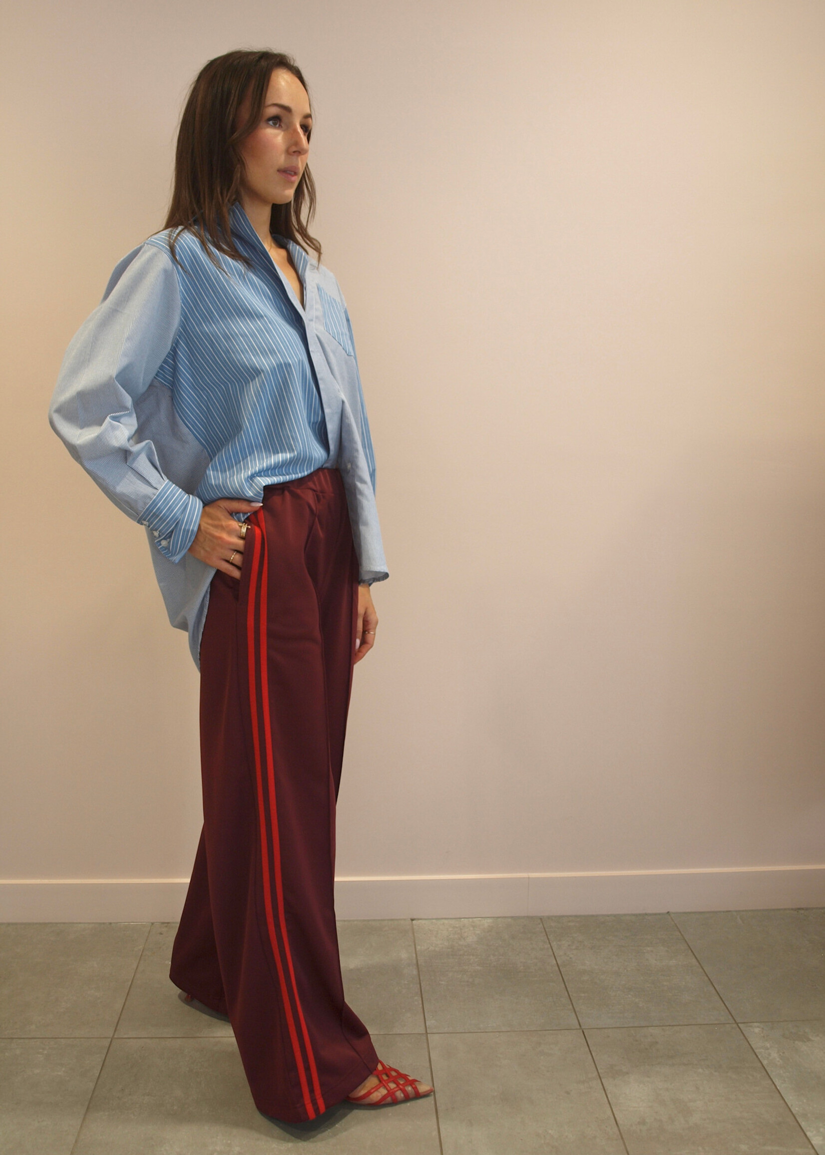 Liv The Label Astrid pants burgundy