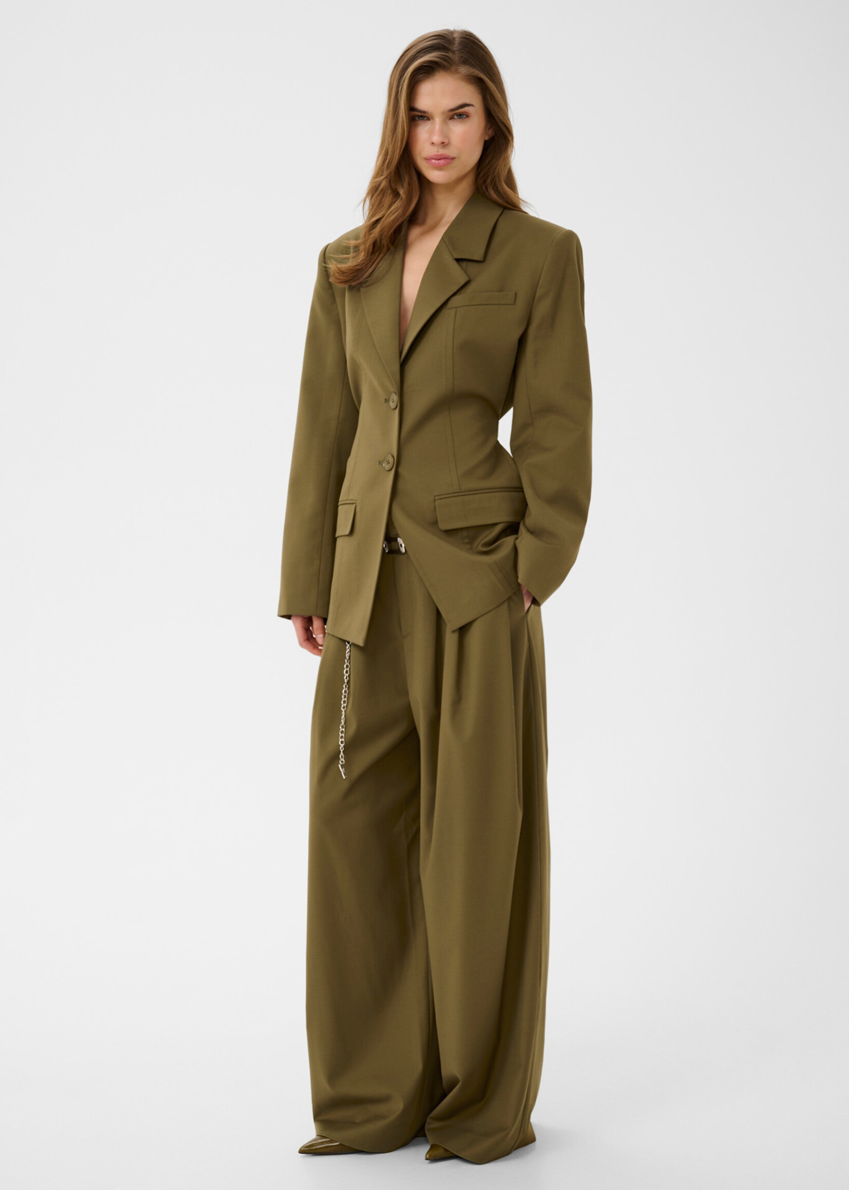 Gestuz Olivia pants military olive
