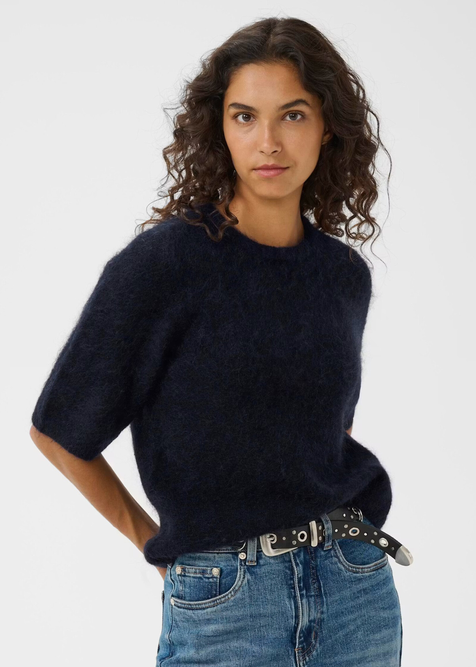 Gestuz Debbie tee NOOS navy melange