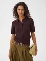 Gestuz Thilla polo pullover molé