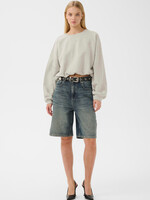 Gestuz Kahla mel sweatshirt light grey
