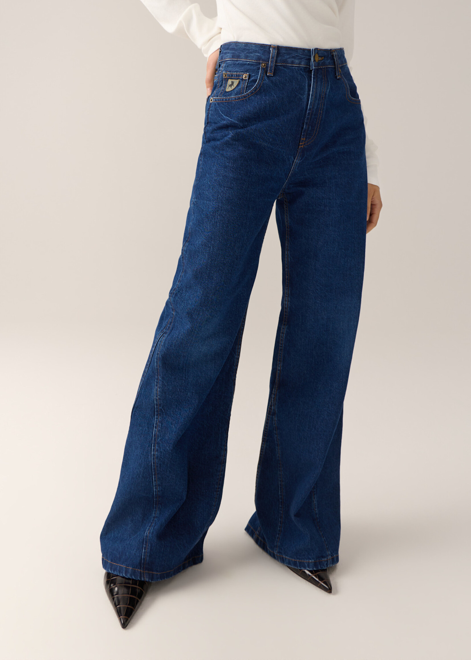 Lois Skater flare marte blues