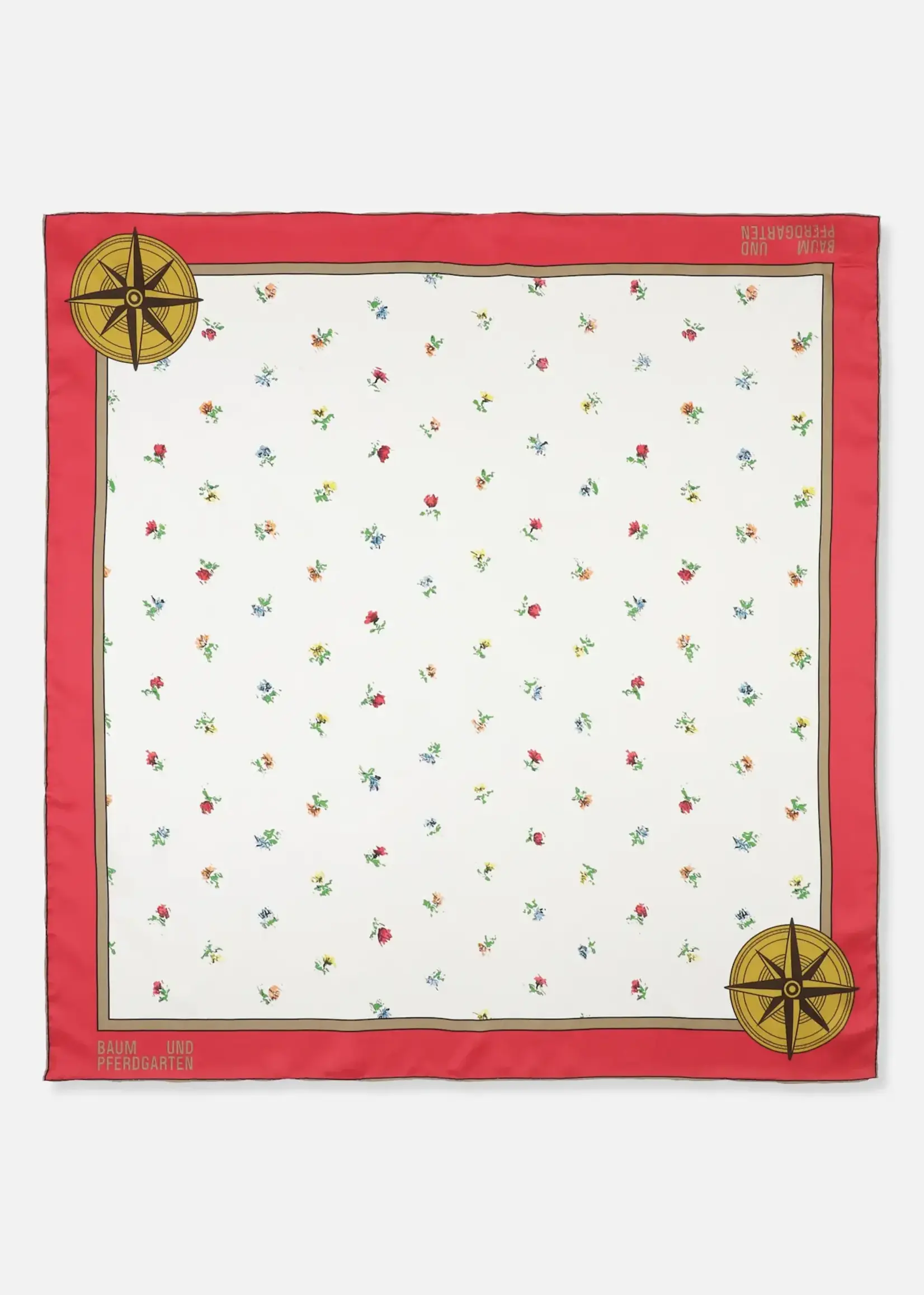Baum und Pferdgarten Leah petite flower silk scarf