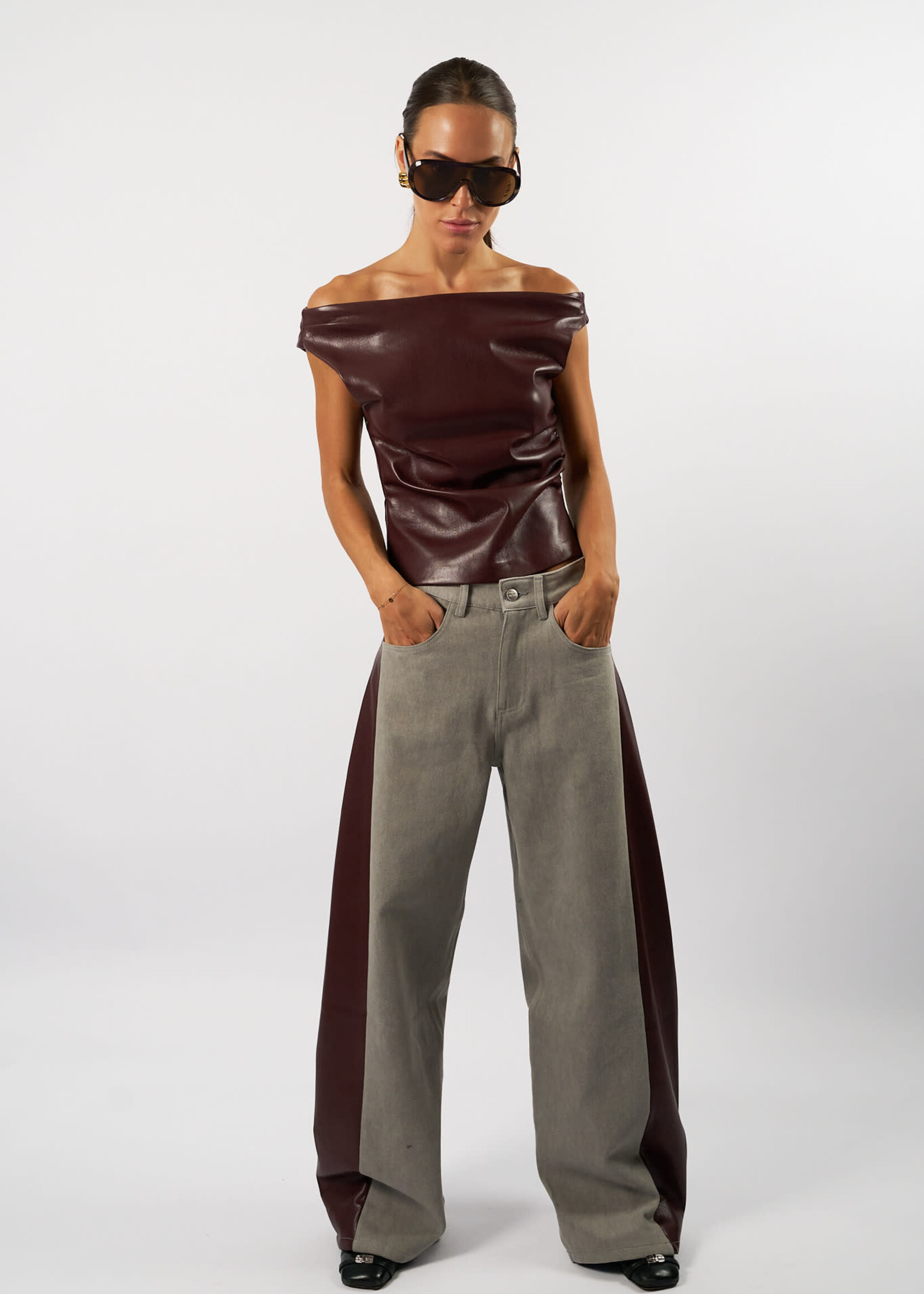 Amandine Helsa pants grey