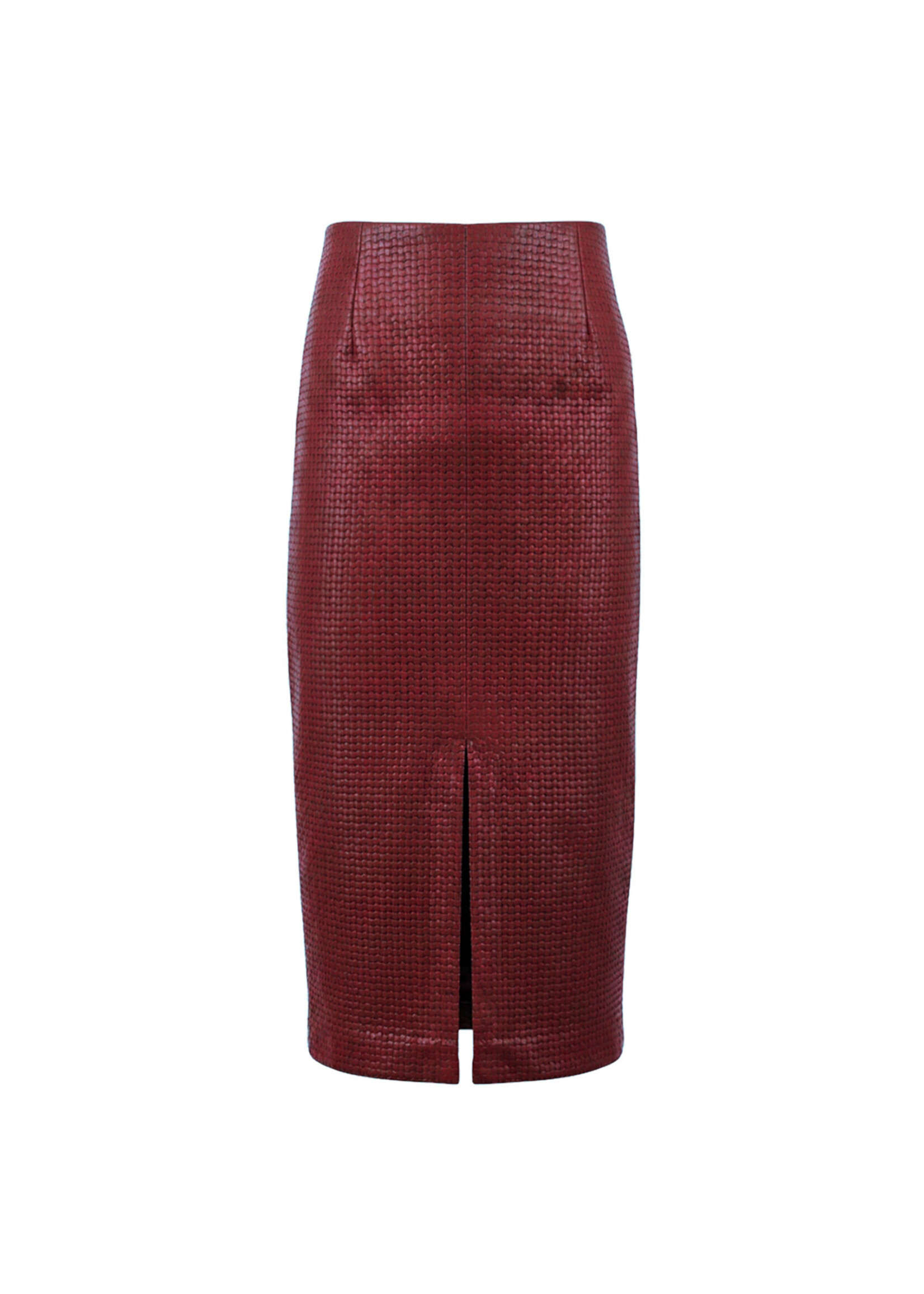March 23 Skirt Chicago braided vernice lipstick