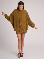 March 23 Cardigan Arran olive