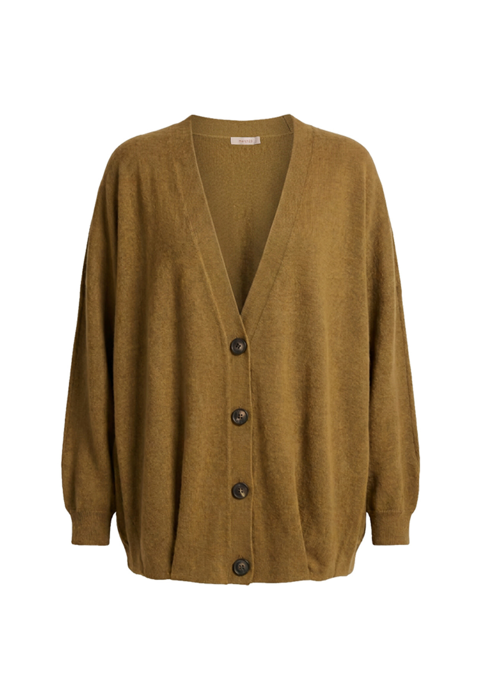 March 23 Cardigan Arran olive