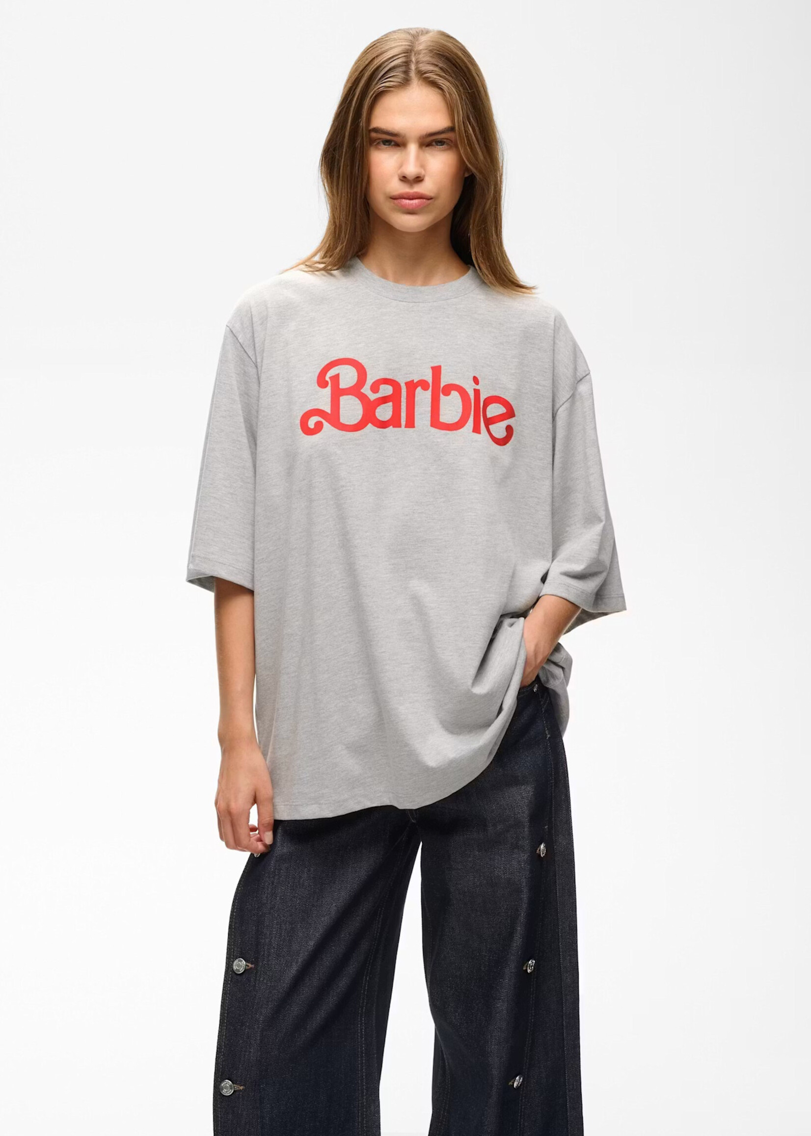 Gestuz Nadya tee light grey