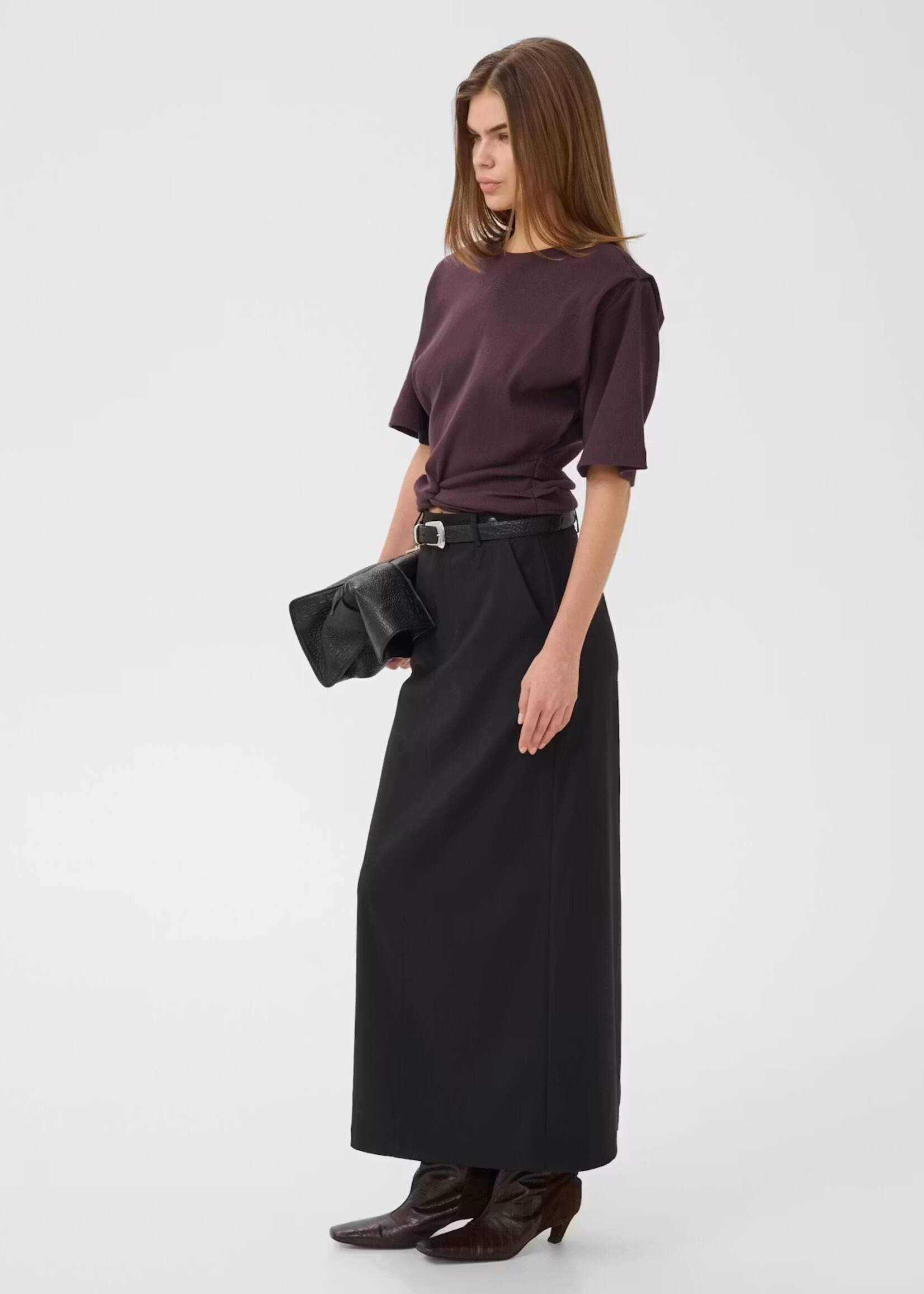 Gestuz Paula pencil skirt black