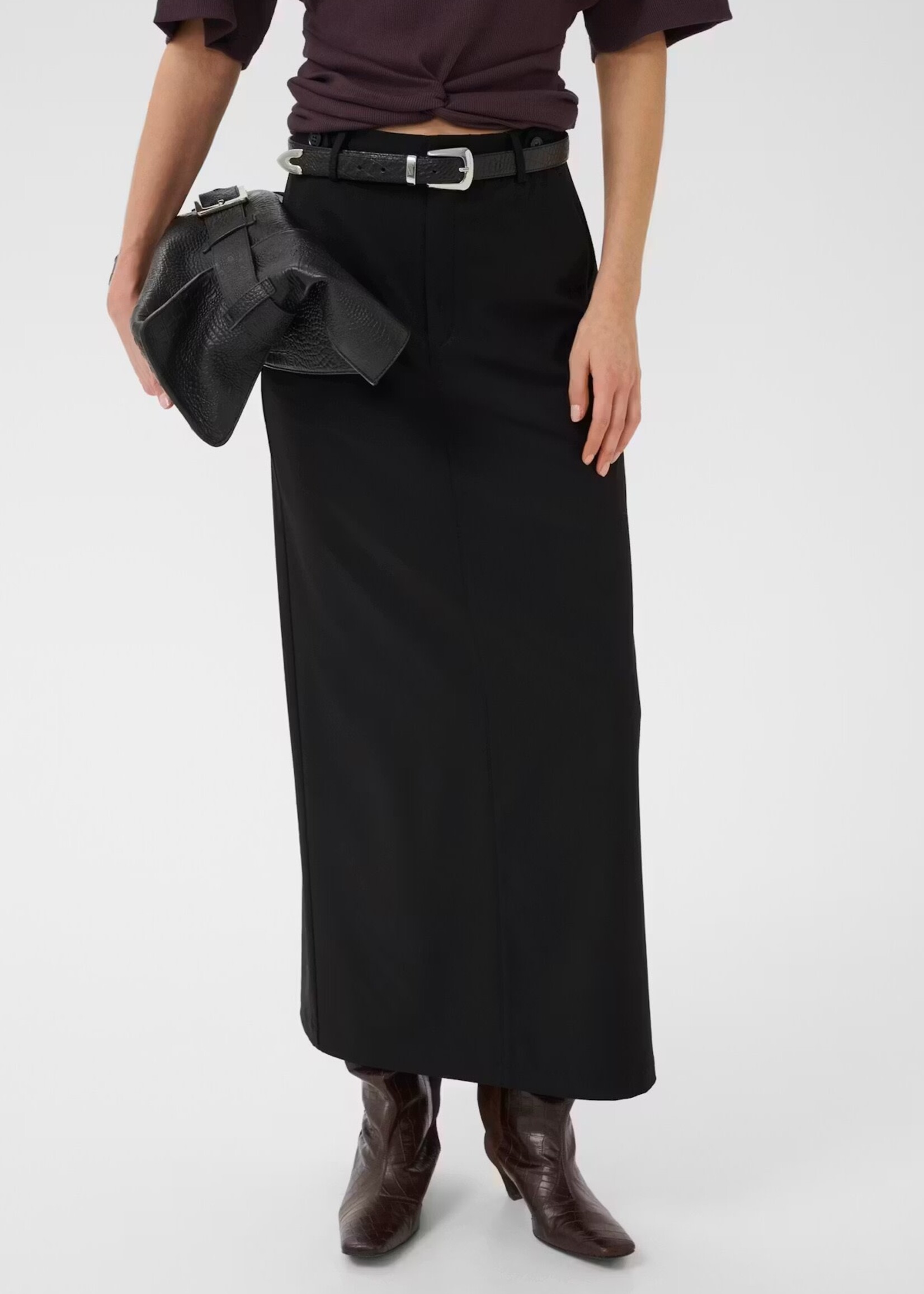 Gestuz Paula pencil skirt black