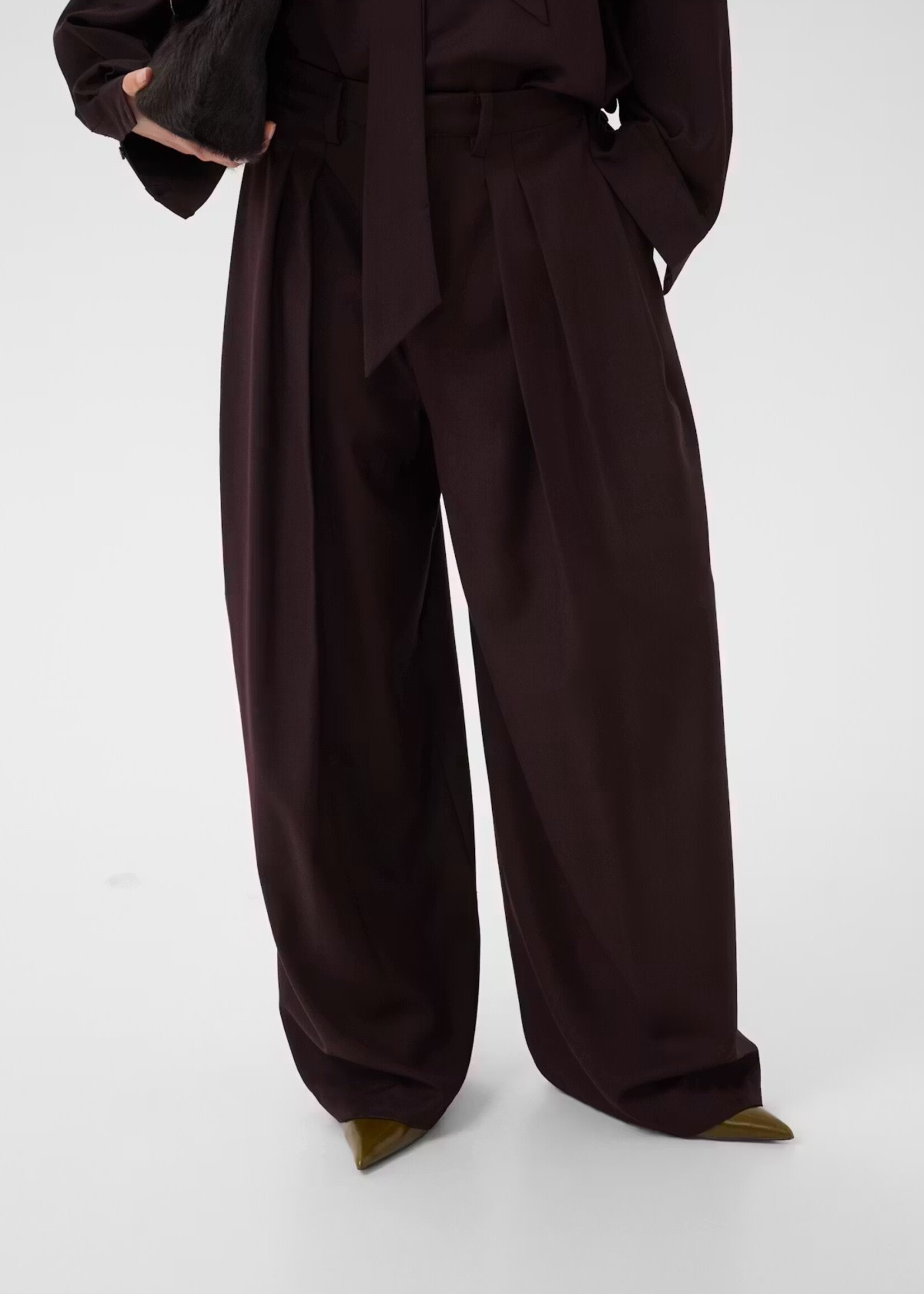 Gestuz Schany pants deep plum