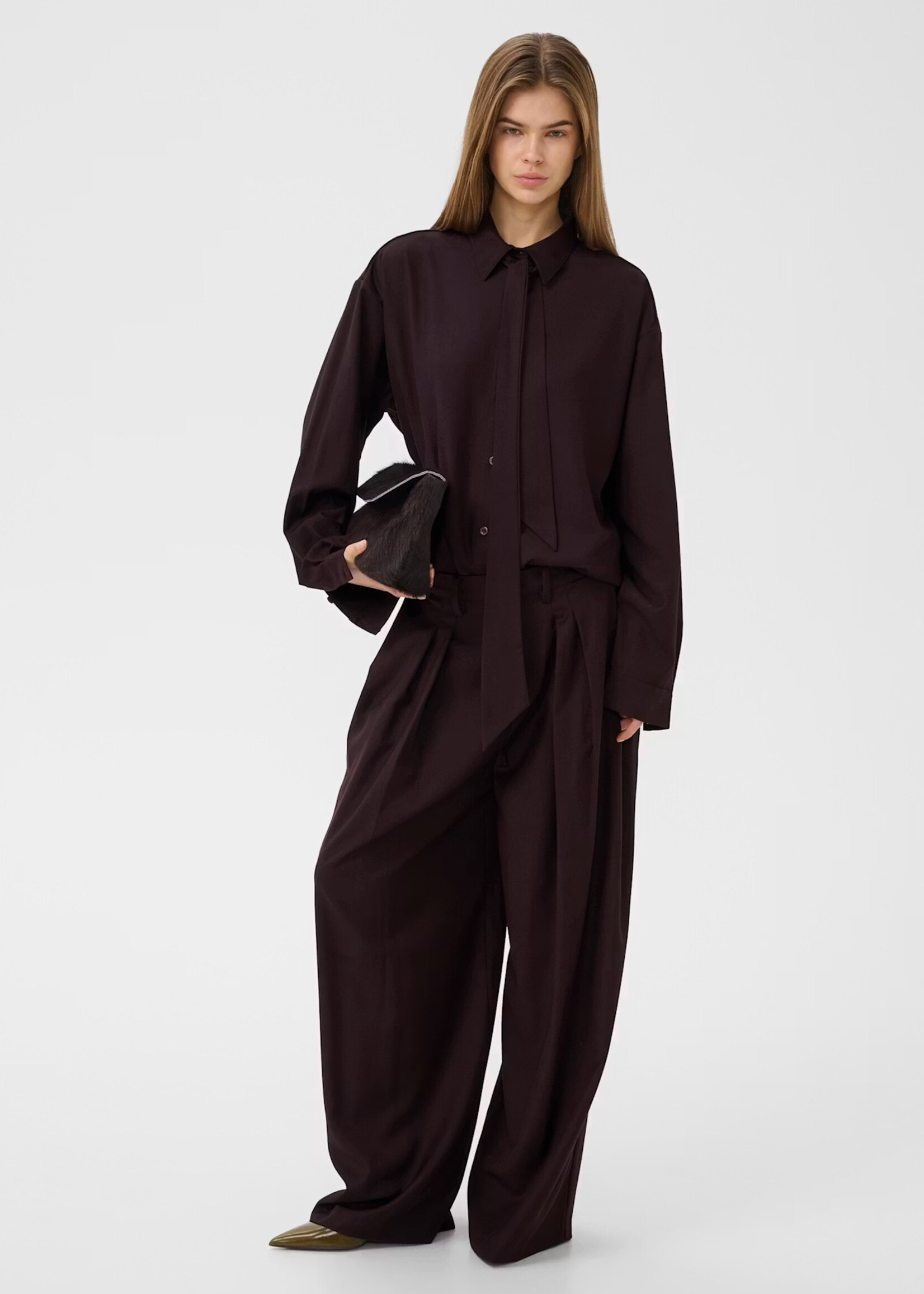 Gestuz Schany pants deep plum