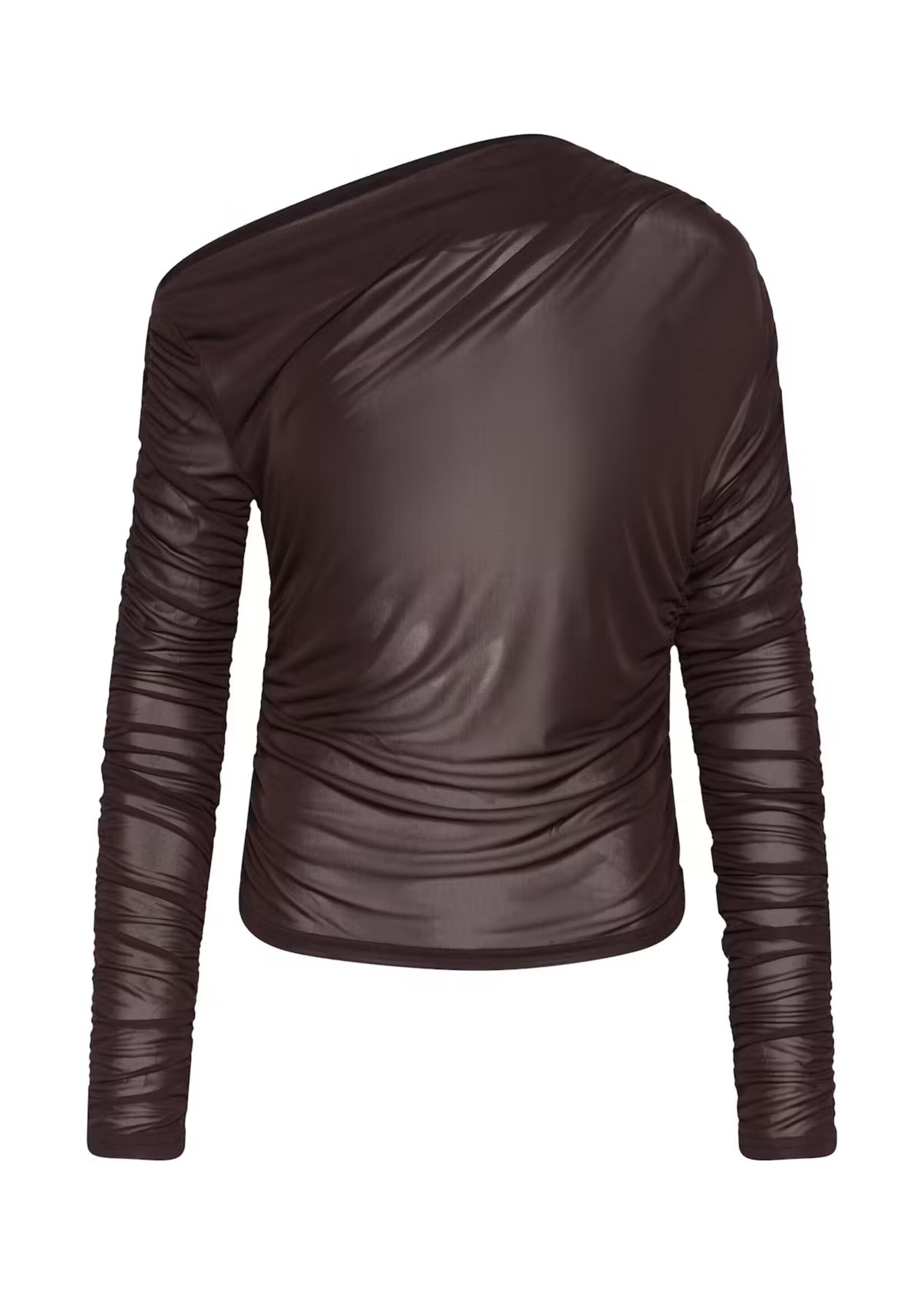Gestuz Vedae top deep plum