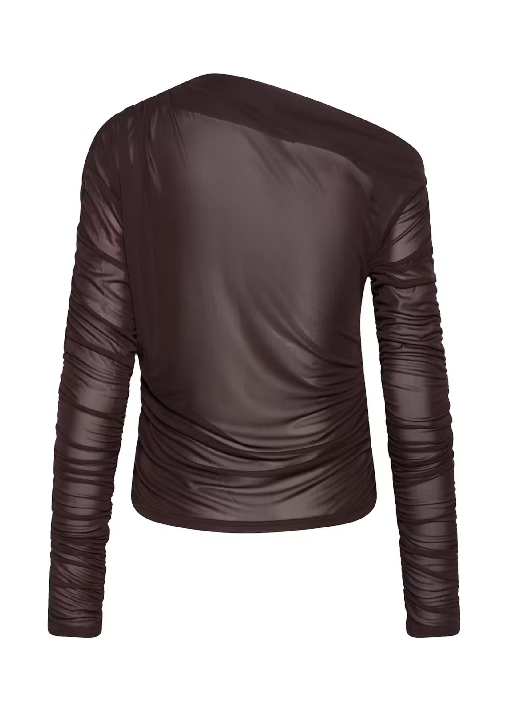Gestuz Vedae top deep plum