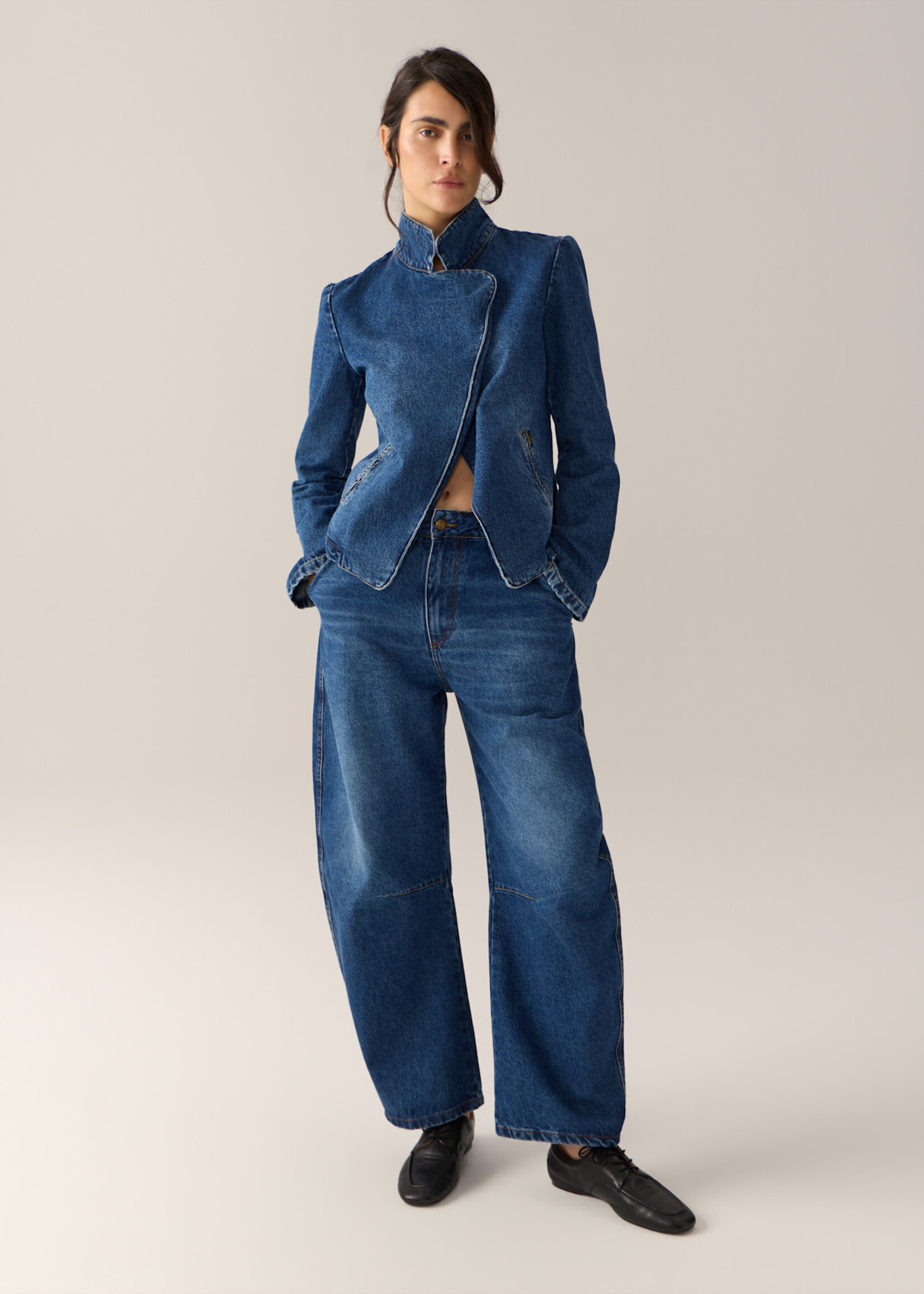 Lois Rea jeans silver stone
